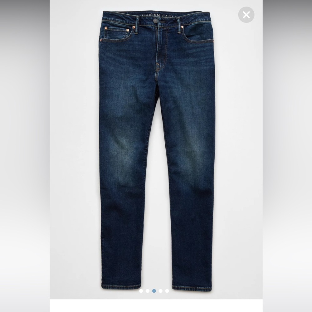 American Eagle Outfitters Men's Airflex+ Relaxed Straight Jeans